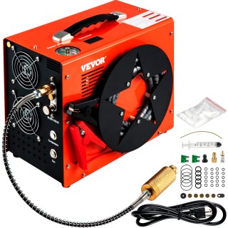 VEVOR Φορητός Αεροσυμπιεστής PCP 350W 4500 Psi Με Αυτόματο Κλείσιμο...
