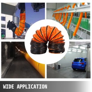 VEVOR Εύκαμπτος Αγωγός PVC 5m για Εξαεριστήρα 300mm/12 TFRGD12IN16... VEVOR Εύκαμπτος Αγωγός PVC 5m για Εξαεριστήρα 300mm/12 TFRGD12IN16...