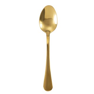 Galileo Σετ 3 Γυαλιστερά Χρυσά Κουτάλια από Ανοξείδωτο Ατσάλι 180 5...