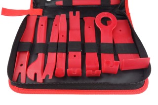 Σετ Εργαλείων Αφαίρεσης Ταπετσαρίας Αυτοκινήτου 19 τεμαχίων με τσάν... Σετ Εργαλείων Αφαίρεσης Ταπετσαρίας Αυτοκινήτου 19 τεμαχίων με τσάν...