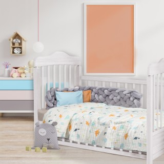DAS KIDS Βρεφική Κουβέρτα Μουσελίνα Relax 6623 - Λευκό, Μπλε, Πορτο... DAS KIDS Βρεφική Κουβέρτα Μουσελίνα Relax 6623 - Λευκό, Μπλε, Πορτο...