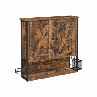 VASAGLE Επιτοίχιο Ντουλάπι Τοίχου Μπάνιου με Θήκη για Πιστολάκι Μαλ... VASAGLE Επιτοίχιο Ντουλάπι Τοίχου Μπάνιου με Θήκη για Πιστολάκι Μαλ...