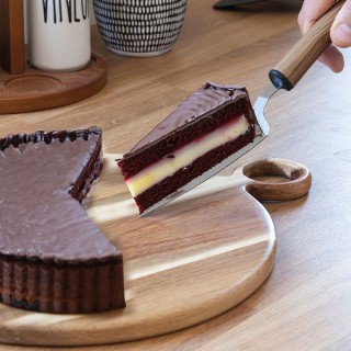 Galileo Σερβίτσιο Τούρτας από Ανοξείδωτο Ατσάλι με Λαβή Απομίμησης ...