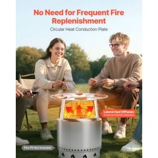 VEVOR Αντανακλαστήρας Θερμότητας για Solo Stove Yukon 635 mm από Αν...
