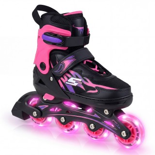 Costway Παιδικά inline πατίνια ρυθμιζόμενα σε 4 μεγέθη με φωτιζόμεν... Costway Παιδικά inline πατίνια ρυθμιζόμενα σε 4 μεγέθη με φωτιζόμεν...
