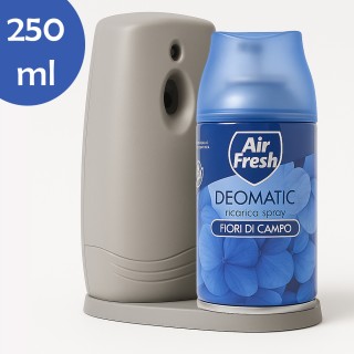 BAKAJI Σετ Αρωματικού Χώρου AIR FRESH Deomatic 6 x 250 ml Ανταλλακτ...