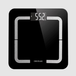 Ηλεκτρονική Ζυγαριά Μπάνιου Μαύρο Surface Precision Smart Healthy C...