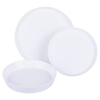 Villa DEste Σερβίτσιο πιάτων 18 τεμαχίων από οπαλίνα γυαλιού για 6... Villa DEste Σερβίτσιο πιάτων 18 τεμαχίων από οπαλίνα γυαλιού για 6...