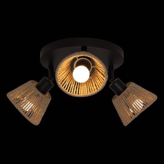 Atmosphera Ατμοσφαιρικό Φωτιστικό Οροφής με Σχοινί 25 x 21 εκ. 205973 Atmosphera Ατμοσφαιρικό Φωτιστικό Οροφής με Σχοινί 25 x 21 εκ. 205973