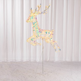 BAKAJI  Φωτεινό Χριστουγεννιάτικο Διακοσμητικό Εξωτερικού Χώρου Ελά...