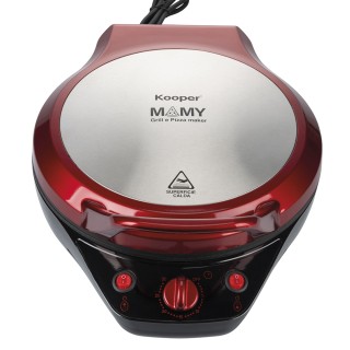 Kooper Παρασκευαστής πίτσας με διπλή αντικολλητική πλάκα και χρονοδ...