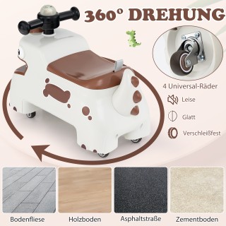 Costway Λευκό Όχημα-Παιχνίδι για Μικρά Παιδιά με Χώρο Αποθήκευσης,... Costway Λευκό Όχημα-Παιχνίδι για Μικρά Παιδιά με Χώρο Αποθήκευσης,...