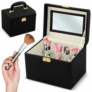 Massido Κασετίνα καλλυντικών MS-706 μαύρη MS-706-Black Massido Κασετίνα καλλυντικών MS-706 μαύρη MS-706-Black