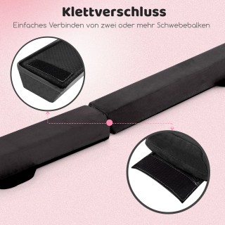 Costway Πτυσσόμενη Δοκός Ισορροπίας 210 cm, Αντιολισθητική, για Γυμ...