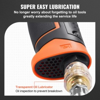 VEVOR Αερόκλειδο 1/2, 1400 ft-lbs, 4.6 lb, με Σετ Καρυδάκια & Θήκη ...