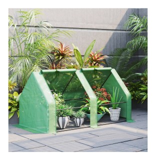 Μεταλλικό Θερμοκήπιο 180 x 90 x 90 cm Outsunny 845-204V03GN Μεταλλικό Θερμοκήπιο 180 x 90 x 90 cm Outsunny 845-204V03GN