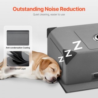 VEVOR Νεροχύτης Κουζίνας 40εκ Ανοξείδωτος Μαύρος QRSSCTSPDC40Y87XBV0 VEVOR Νεροχύτης Κουζίνας 40εκ Ανοξείδωτος Μαύρος QRSSCTSPDC40Y87XBV0