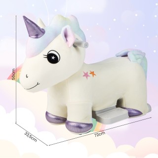 Costway Λούτρινο Αυτοκινητάκι σε Σχήμα Ζώου για Παιδιά TQ10127DE-BE Costway Λούτρινο Αυτοκινητάκι σε Σχήμα Ζώου για Παιδιά TQ10127DE-BE