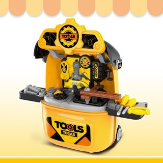 BAKAJI  Καρότσι Πάγκος Εργασίας Εργαστήριο Παιχνίδι Βαλίτσα Σετ Παι...