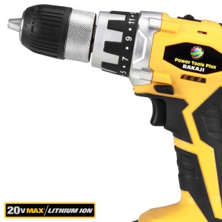 BAKAJI Δράπανο Κατσαβίδι 20V με ΔΙΠΛΗ Μπαταρία ΛΙΘΙΟΥ σε Βαλιτσάκι ... BAKAJI Δράπανο Κατσαβίδι 20V με ΔΙΠΛΗ Μπαταρία ΛΙΘΙΟΥ σε Βαλιτσάκι ...