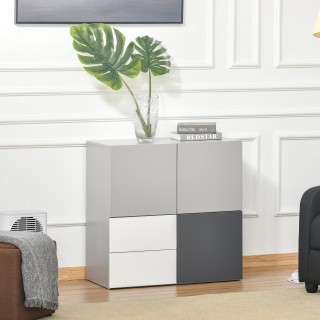 Ντουλάπι πολλαπλών χρήσεων HOMCOM με συρτάρια και πόρτες, Έπιπλα γρ...