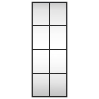 vidaXL Καθρέφτης Τοίχου με Μαύρο Πλαίσιο 30x80 cm  358642