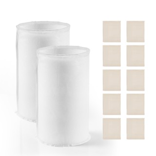 VEVOR Σετ Σακουλάκια Ζυθοποίησης για Αυτόματη Μηχανή Μπύρας, 2 Τσάν...