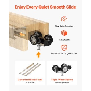 VEVOR Κιτ Πόρτας Τσέπης για Πόρτες Πλάτους 610-762mm και Ύψους 2032... VEVOR Κιτ Πόρτας Τσέπης για Πόρτες Πλάτους 610-762mm και Ύψους 2032...