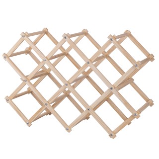 Galileo Αναδιπλούμενη θήκη για 10 φιάλες από ξύλο Πεύκου 53x17x38cm... Galileo Αναδιπλούμενη θήκη για 10 φιάλες από ξύλο Πεύκου 53x17x38cm...