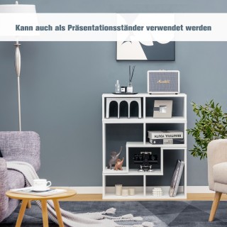 Costway  Τρισδιάστατη Ραφιέρα Τηλεόρασης με Ελεύθερους Συνδυασμούς ...