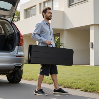 VEVOR Φορητός Πτυσσόμενος Πάγκος 6FT, Διαστάσεις: 1825 x 280 x 430 ...