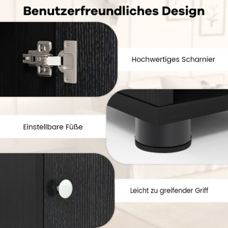 Costway Στενή Ντουλάπα Μπάνιου με 2 Πόρτες, 1 Συρτάρι & Ρυθμιζόμενα... Costway Στενή Ντουλάπα Μπάνιου με 2 Πόρτες, 1 Συρτάρι & Ρυθμιζόμενα...