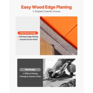 VEVOR Ασύρματο Χειροκίνητο Πλάνη 82mm, 15000 RPM Ηλεκτρική Πλάνη Ξύ...