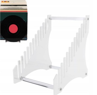 SPM Διαφανής Βάση Βινυλίων για 12 Δίσκους 5908222246419