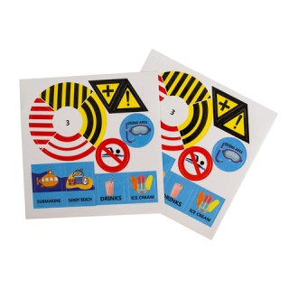 KRUZZEL Σετ 25 τμχ Εκπαιδευτικού Παιχνιδιού Περιπέτειας με Διαδρομέ...