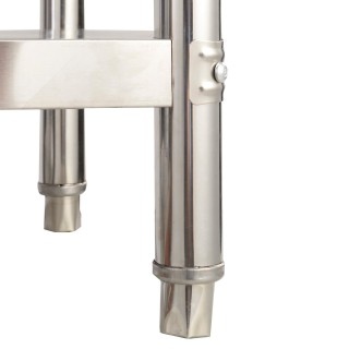 Costway Επαγγελματικός Πάγκος Ανοξείδωτου Χάλυβα με Ενδιάμεσο Ράφι... Costway Επαγγελματικός Πάγκος Ανοξείδωτου Χάλυβα με Ενδιάμεσο Ράφι...