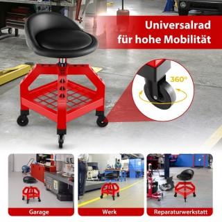 Costway Άνετο και Ρυθμιζόμενο Σκαμπό Μηχανικού με Αποθηκευτικό Χώρο... Costway Άνετο και Ρυθμιζόμενο Σκαμπό Μηχανικού με Αποθηκευτικό Χώρο...