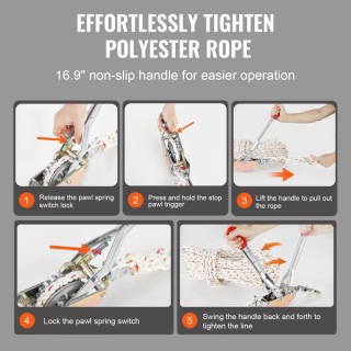 Εργάτης Τρέιλερ 3/4 Τόνων 100ft Σχοινί , 2 Γάντζοι, Βαρούλκο με Κα... Εργάτης Τρέιλερ 3/4 Τόνων 100ft Σχοινί , 2 Γάντζοι, Βαρούλκο με Κα...