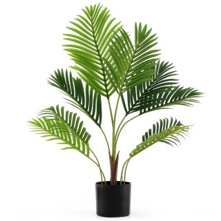 Costway Σετ 2 Τεχνητών Φοινίκων Αρέκα 90εκ σε Γλάστρα HZ10328GN-2 Costway Σετ 2 Τεχνητών Φοινίκων Αρέκα 90εκ σε Γλάστρα HZ10328GN-2