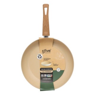 5Five Simply Smart Τηγάνι από σφυρήλατο αλουμίνιο, μπεζ, 28 εκ. H... 5Five Simply Smart Τηγάνι από σφυρήλατο αλουμίνιο, μπεζ, 28 εκ. H...