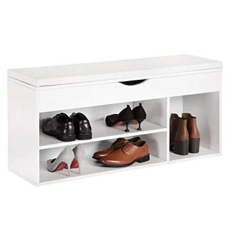 BAKAJI Παπουτσοθήκη Πολλαπλών Χρήσεων με Μαξιλάρι Οικολογικού Δέρμα...