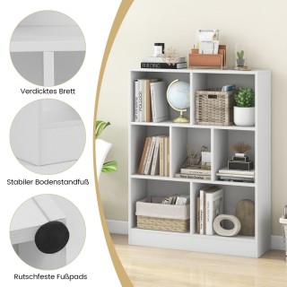 Costway Πρακτική Γοητεία Βιβλιοθήκης με 7 Ράφια - Πολυλειτουργικό ... Costway Πρακτική Γοητεία Βιβλιοθήκης με 7 Ράφια - Πολυλειτουργικό ...