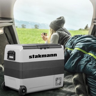 STAKMANN  Φορητό Ψυγείο Καταψύκτης με Συμπιεστή 60 Λίτρων AC/DC 12V...