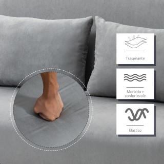 HOMCOM  Καναπές-Κρεβάτι Μονός από Συνθετικό Δέρμα με Ρυθμιζόμενο Κά...