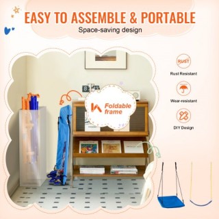 Σετ Κούνιας VEVOR 6 σε 1 για Αυλή, Μεταλλικό, 440lbs Χωρητικότητα  ...