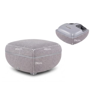 Costway Σιάτσου Συσκευή Μασάζ Ποδιών με Λειτουργία Θέρμανσης & 3 Επ...