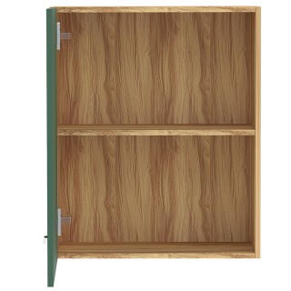 Μονό Κρεμαστό Ντουλάπι Κουζίνας Τοίχου 60 x 32 x 72 cm Πράσινο / Ξύ... Μονό Κρεμαστό Ντουλάπι Κουζίνας Τοίχου 60 x 32 x 72 cm Πράσινο / Ξύ...