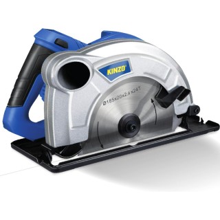 KINZO Κυκλικό Πριόνι με Παράλληλο Οδηγό 230V, 1200W – Ιδανικό για Α...