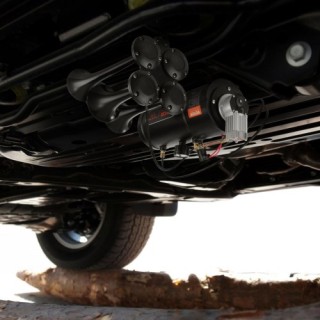 VEVOR Συμπιεστής Αέρα 12V με Δοχείο 3L για Κόρνα Αυτοκινήτου  QLBCQ...