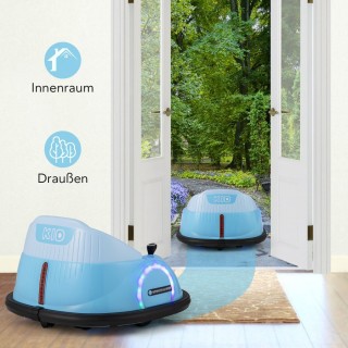 Costway Ηλεκτρικό Αυτοκινητάκι Συγκρουόμενων για Παιδιά με Διπλό Σύ...